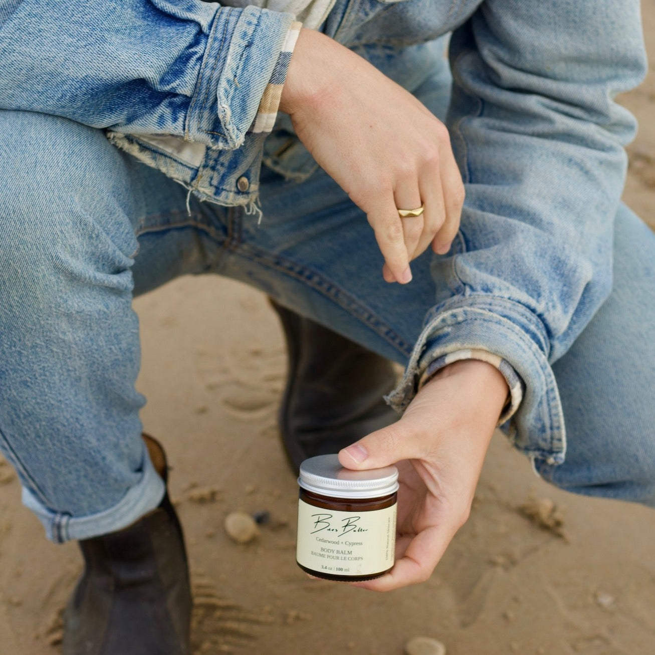 natural skincare in eco-friendly packaging