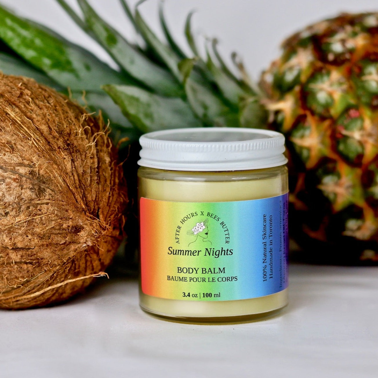 coconut pineapple body balm