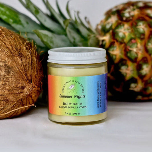 coconut pineapple body balm