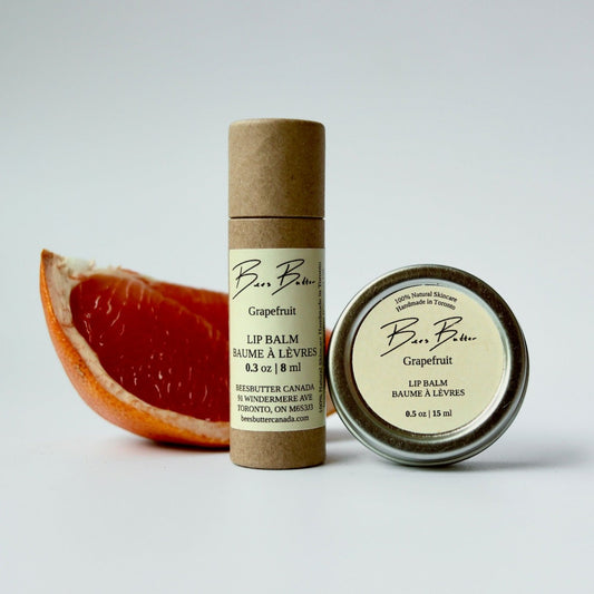 grapefruit lip balm