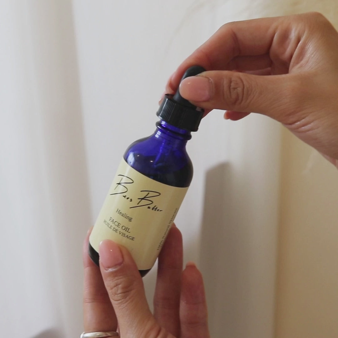 quick absorbing light face oil