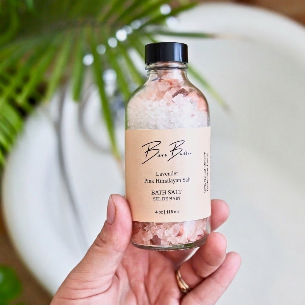 Lavender bath salt for gifts