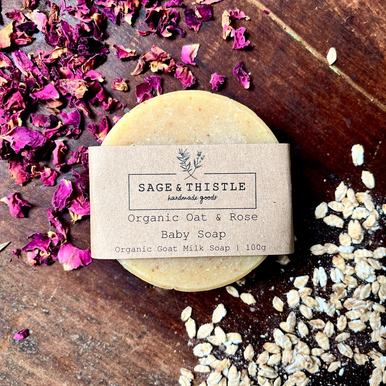 Rose and Oatmeal Soap