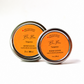 Two sizes of the tangerine hand salve