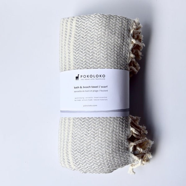 Mist Hasir Turkish Towel - 100% Turkish Cotton Beach & Bath Towel