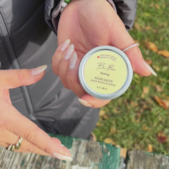 Hand salve for dry hands